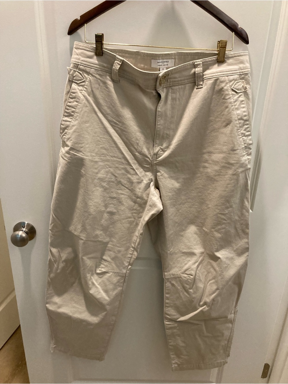 Banana Republic Light Beige Chino Pants
